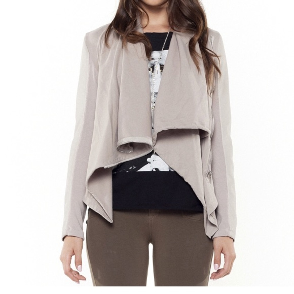 Blank NYC Private Practice Mixed Media Jacket